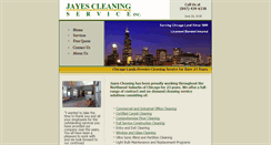 Desktop Screenshot of jayescleaning.com
